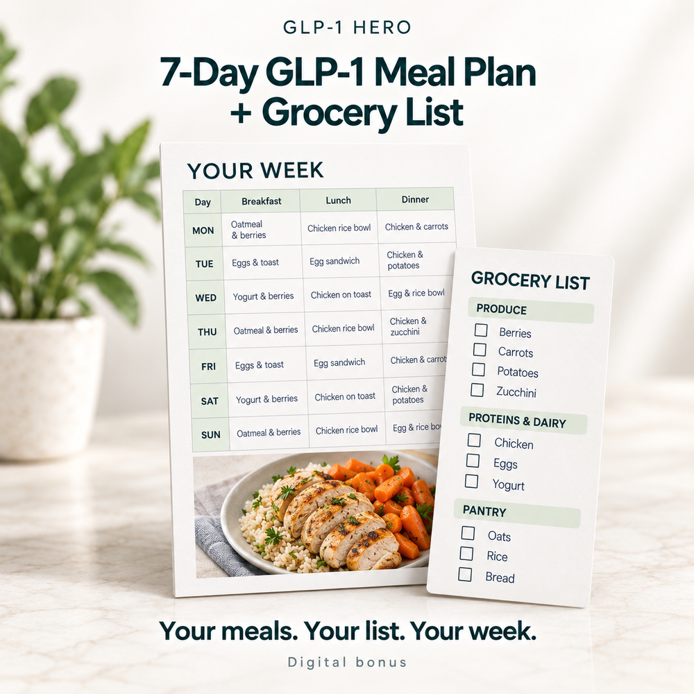 The 7-Day GLP-1 Meal Plan