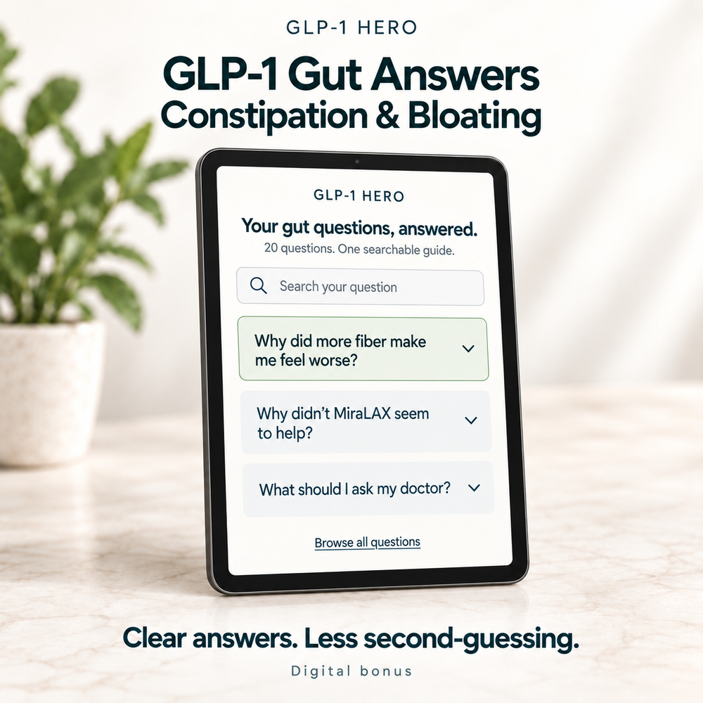 Expert-reviewed GLP-1 Gut Answers