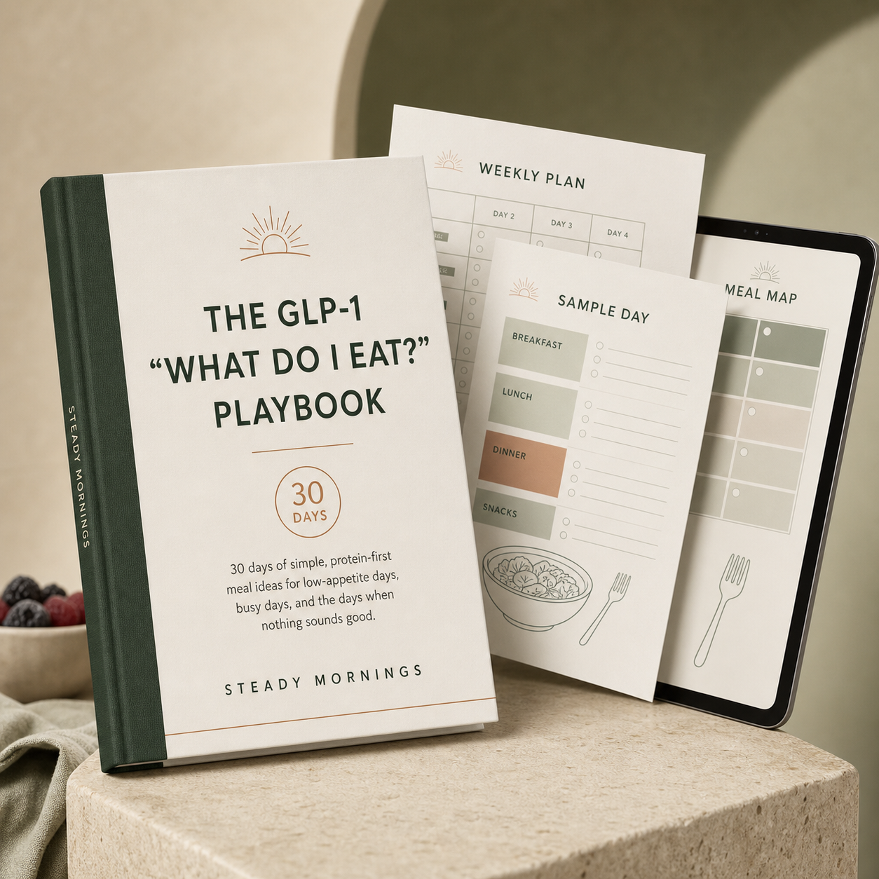 THE GLP-1  “WHAT DO I EAT?”  PLAYBOOK
